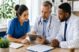 collaborating doctors